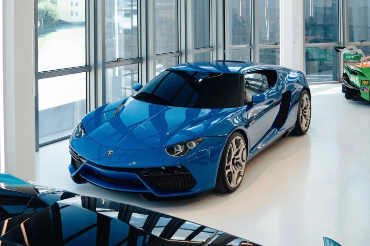 5. Lamborghini Asterion LPI 910-4 en el Museo Automobili Lamborghini. Foto - Lamborghini (Facebook)