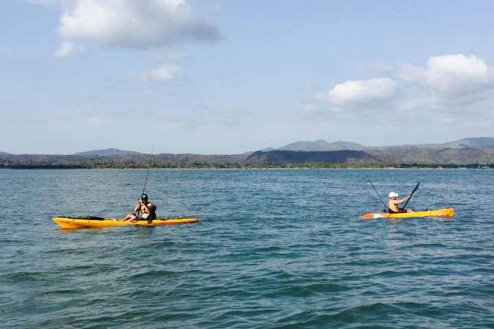 5. Pesca en kayak en San Blas. Foto - Marina San Blas Ecotours (Facebook)