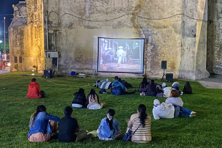 5. Proyección de películas durante el durante el Festival Internacional Xanharu 2025. Foto - Estado de Guanajuato, México (Facebook)