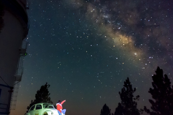 5. Viajera en el Observatorio Astronómico Nacional. Foto - @annileeon (Instagram)