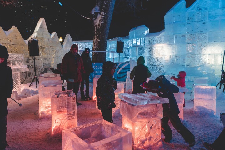 6. Palacio de Hielo de Bonhomme. Foto - Carnaval de Québec (Facebook)