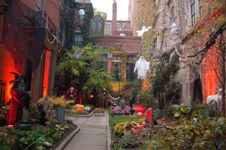 7. Decoración en Beacon Hill, Boston. Foto - Chris Devers (Flickr)
