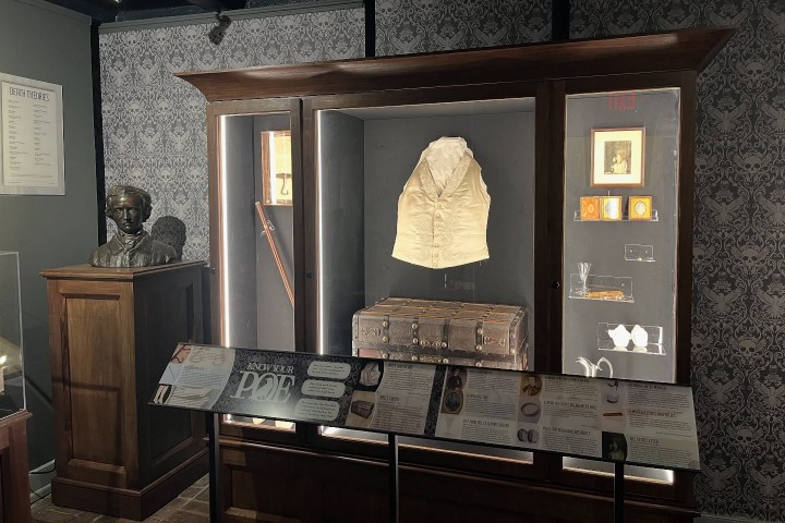7. Piezas en exhibición en The Poe Museum. Foto - The Poe Museum (Facebook)