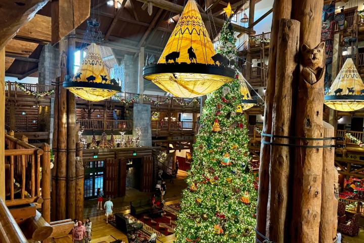 9. Disney’s Fort Wilderness Resort & Campground durante Navidad. Foto - Walt Disney World