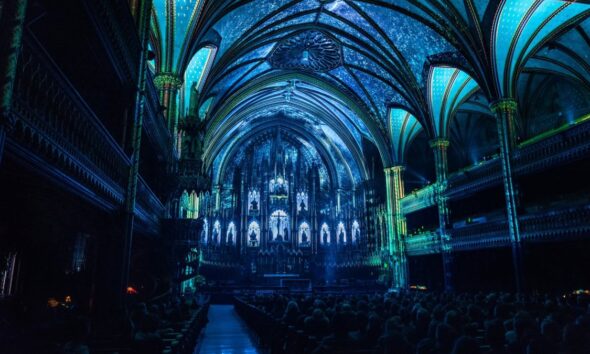 Basílica de Notre-Dame de Montreal. Foto - Basilique Notre-Dame de Montréal (Facebook)