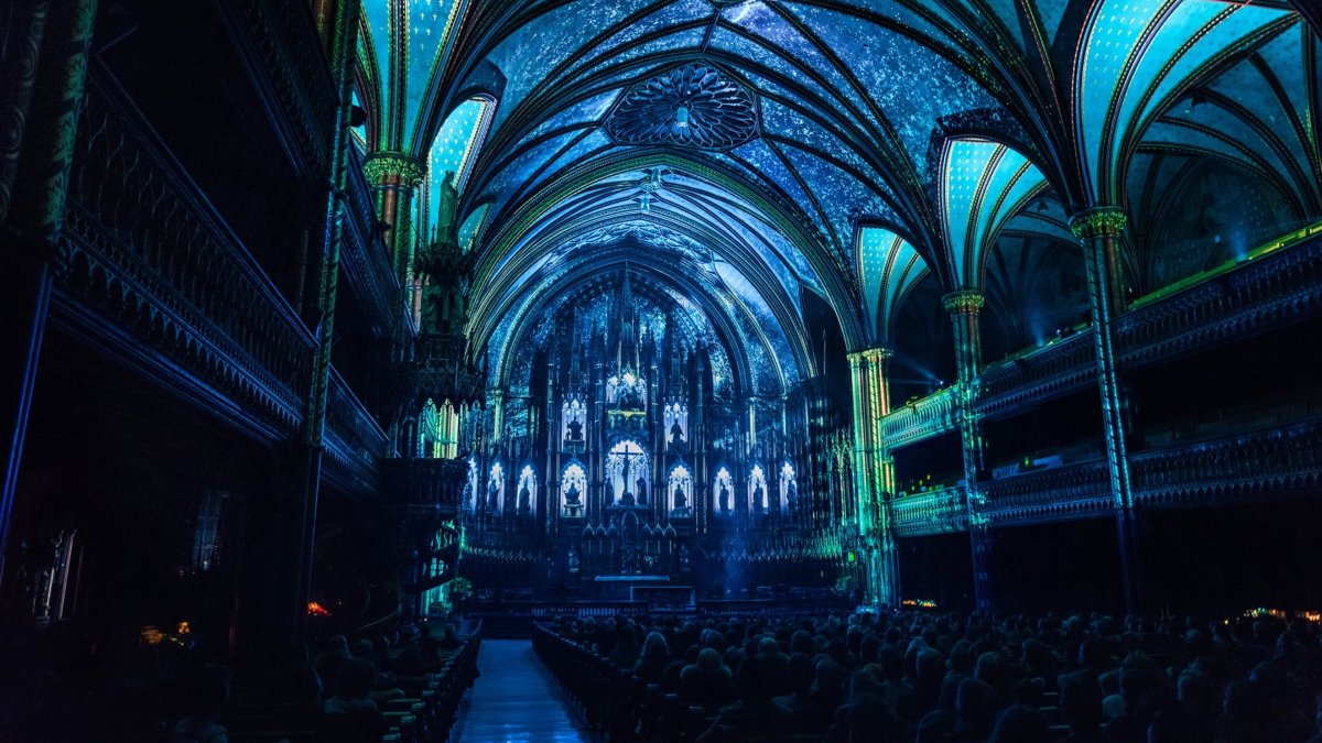 Basílica de Notre-Dame de Montreal. Foto - Basilique Notre-Dame de Montréal (Facebook)