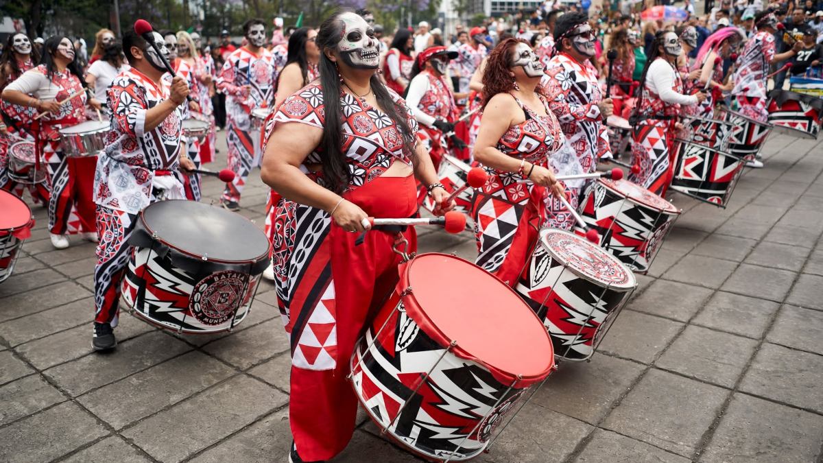 DÍA DE MUERTOS EN LA CDMX. Foto - Mega Procesión De Las Catrinas (Facebook)
