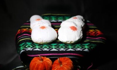 PAN DE MUERTO ACAMBARENSE. Foto - Panadería santísima Trinidad (Facebook)
