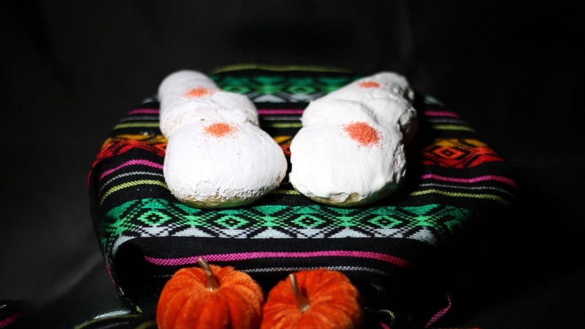 PAN DE MUERTO ACAMBARENSE. Foto - Panadería santísima Trinidad (Facebook)