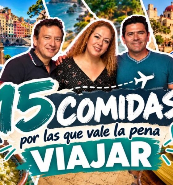 PÓDCAST 15 COMIDAS POR LAS QUE VALE LA PENA VIAJAR. Foto - El Souvenir