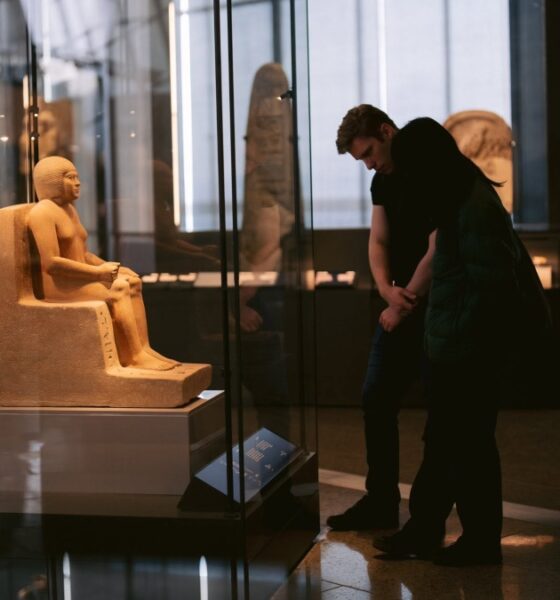 TURKISH CELEBRA 75 AÑOS VOLANDO A EGIPTO. Foto - Grand Egyptian Museum (Facebook)